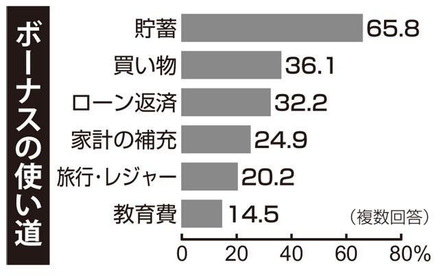 ボーナス 使い道