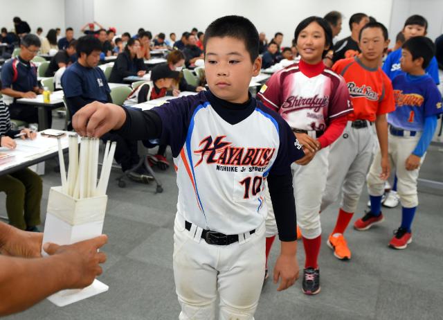 ７２チーム対戦決まる 宮日ジュニアソフト抽選会 デジタル夕刊 プレみや