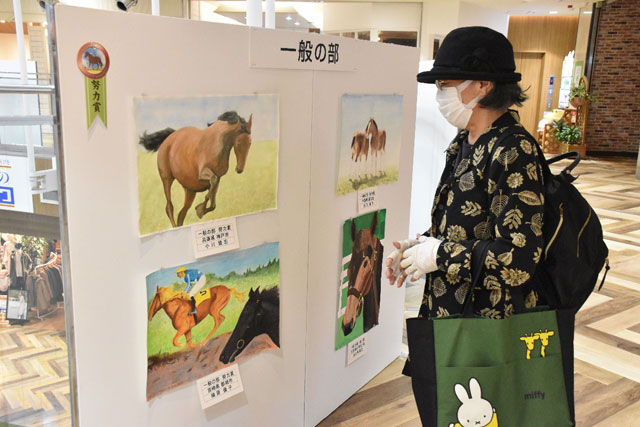 馬の絵展 入選４０点展示 ２６日まで宮崎市 宮交シティ デジタル夕刊 プレみや