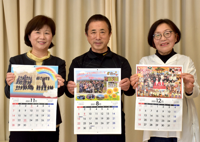 高齢者に 元気カレンダー 配布 五ケ瀬町のボランティアグループ デジタル夕刊 プレみや