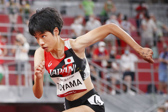 外山決勝へ 東京パラ陸上女子４００知的障害 デジタル夕刊 プレみや